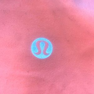 Lulu lemon align tank color coral